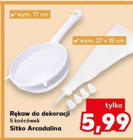 Sitko arcadalina 17 cm Fackelmann promocja w Kaufland