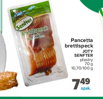 Pancetta brettlspeck promocja