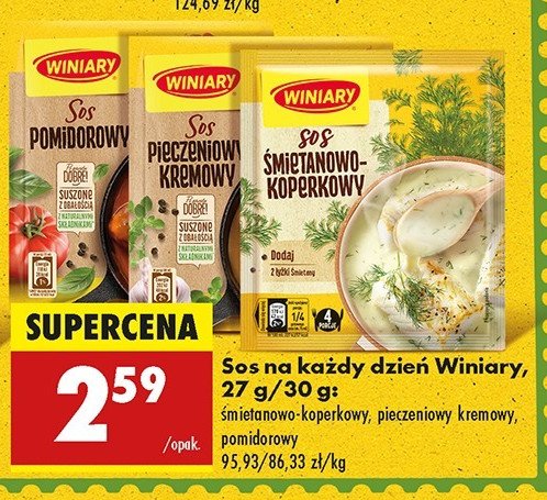 Sos pieczeniowo-kremowy Winiary promocja