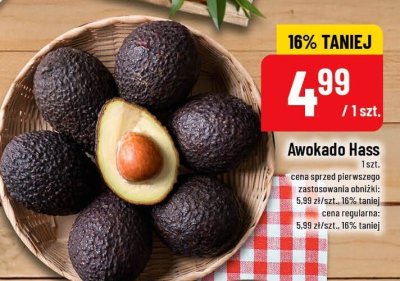 Awokado Hass 1 szt. promocja w POLOmarket