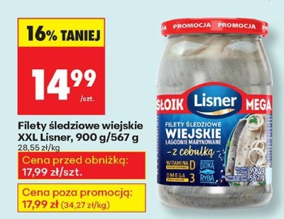 Filety 艣ledziowe promocja w Biedronka