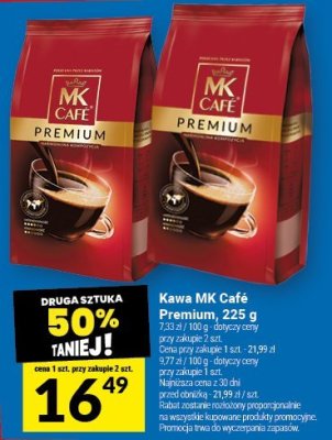 Kawa MK Café Premium, 225 g promocja w Twój Market