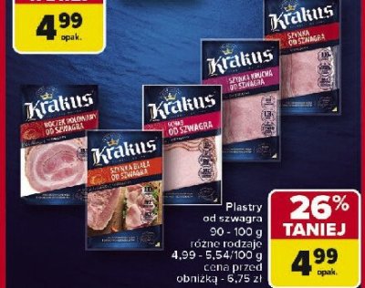 Szynka krucha od szwagra Krakus animex promocja