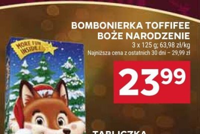Bombonierka Toffifee Boże Narodzenie promocja w Stokrotka
