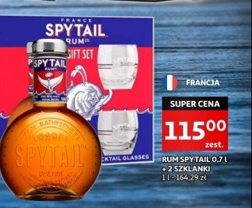 Rum  + 2 szklanki Spytail barrels finish promocja