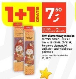 Haft diamentowy mozaika rozmiar obrazu 30 x 40 cm promocja w Dealz