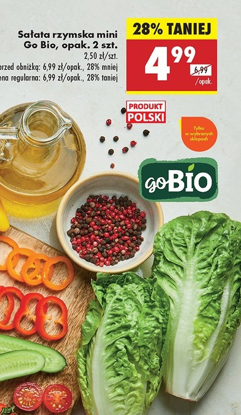 Sałata rzymska Gobio promocja
