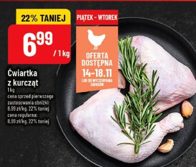 Ćwiartka z kurcząt promocja w POLOmarket