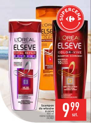 Szampon do w艂os贸w L'oreal elseve total repair extreme promocja