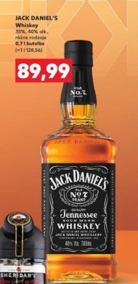 Whiskey Jack daniel's old no. 7 promocja