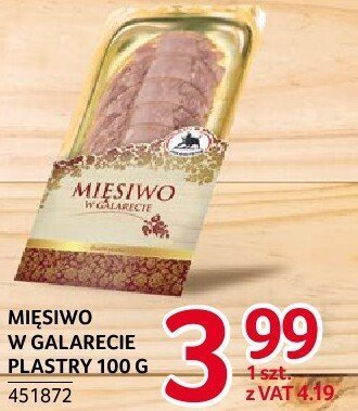 Mi臋siwo w galarecie promocja w Selgros