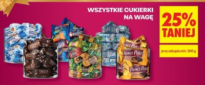 Cukierki na wagę promocja w Biedronka