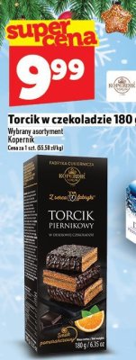 Torcik w czekoladzie 180 g Kopernik promocja w TOPAZ