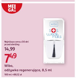 Odżywka regenerująca Wibo sos weal nails promocja