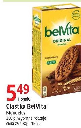 Ciastka kakaowe Belvita promocja