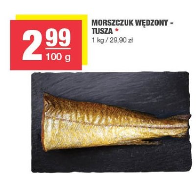 Morszczuk wędzony - tusza promocja w SPAR