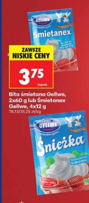 Śmietanex Gellwe promocja w Biedronka