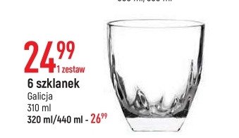 Szklanka 310 ml Galicja promocja