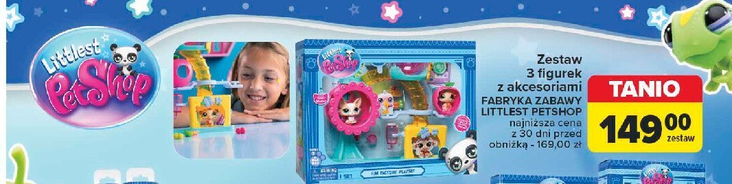 Figurki fun factory littlest pet shop Tm toys promocja w Carrefour