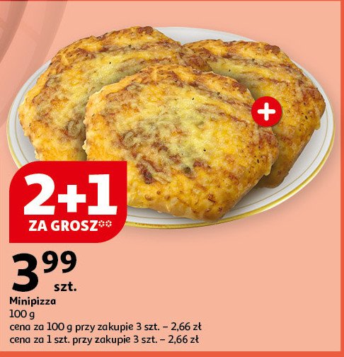 Mini pizza promocja