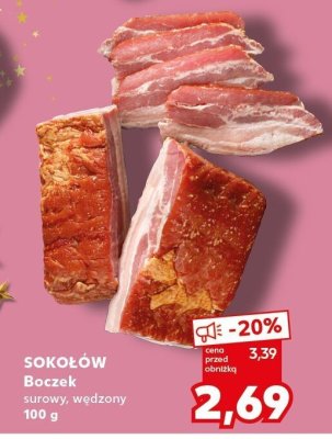 Boczek surowy promocja w Kaufland