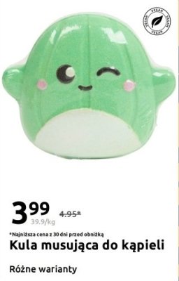 Kula musująca do kąpieli, różne warianty promocja w Action