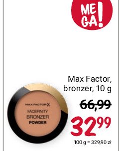 Bronzer do twarzy MAX FACTOR FACEFINITY promocja