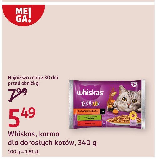 Karma dla kota kolekcja wiejskich smaków Whiskas tasty mix promocja