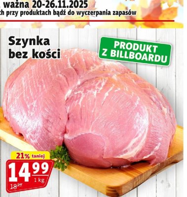 Szynka bez kości promocja w Prim Market