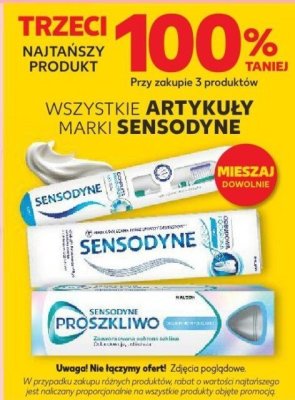 Pasta do zębów Sensodyne różne rodzaje promocja w Kaufland