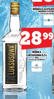 Wódka Luksusowa 0.5L promocja w TOPAZ