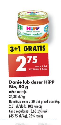 Pierwsza marchewka Hipp promocja