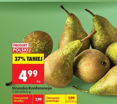 Gruszka Konferencja promocja w Biedronka