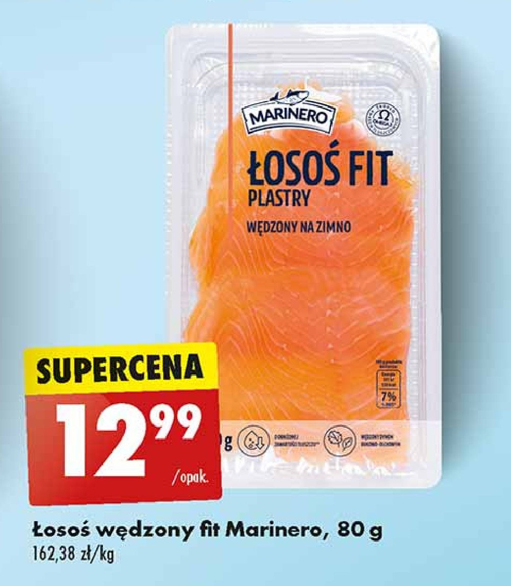 Łosoś wędzony fit Marinero promocja