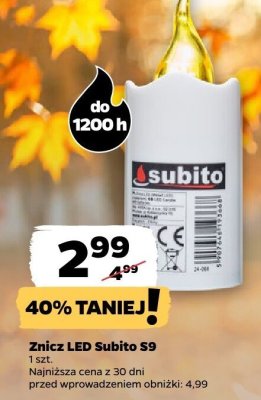 Znicz LED S9 promocja w Netto