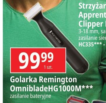 Golarka hybrydowa omniblade g1000 Remington promocja