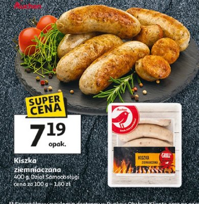 Kiszka ziemniaczana Auchan promocja