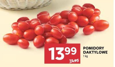 Pomidory daktylowe promocja w Stokrotka