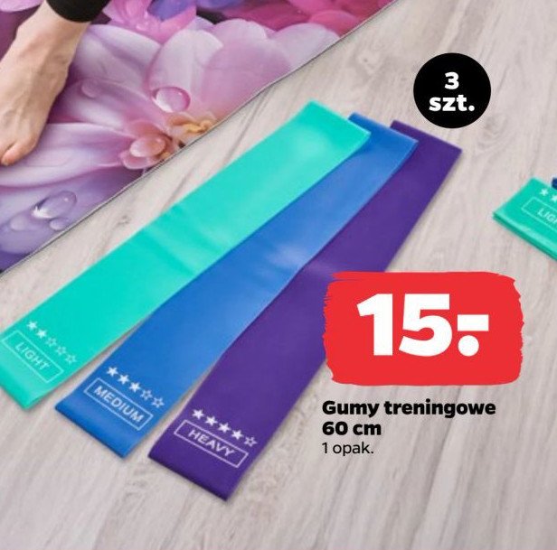 Gumy treningowe 60 cm promocja w Netto