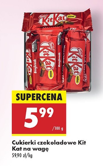 Cukierki Kitkat promocja