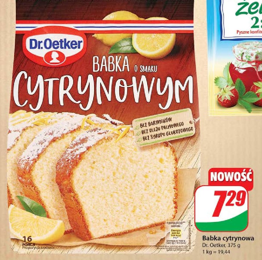 Babka cytrynowa Dr. oetker promocja