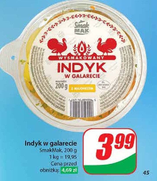 Indyk w galarecie Smak mak promocja