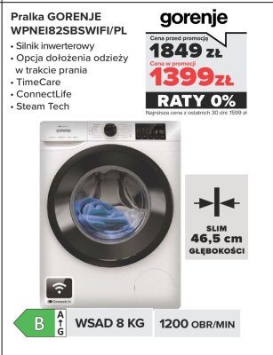 Pralka gorenje WPNEI82SBSWIFI/PL promocja w NEONET