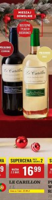 Wino Le Carillon promocja w Biedronka