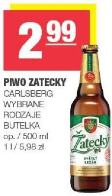 Piwo Żatecky promocja w SPAR