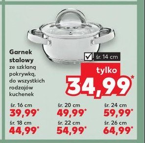 Garnek 22 cm promocja