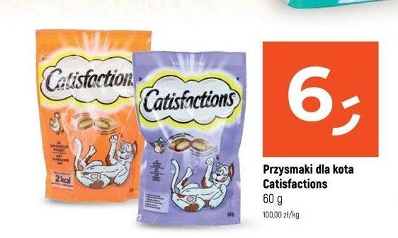 Przysmaki dla kota z kurczakiem Catisfactions promocja