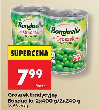 Groszek tradycyjny 2-pak promocja w Biedronka