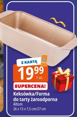 Keksówka/Forma do tarty żaroodporna Altom promocja w Leclerc