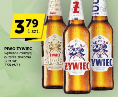 Piwo Żywiec wybrane rodzaje promocja w Euro Sklep
